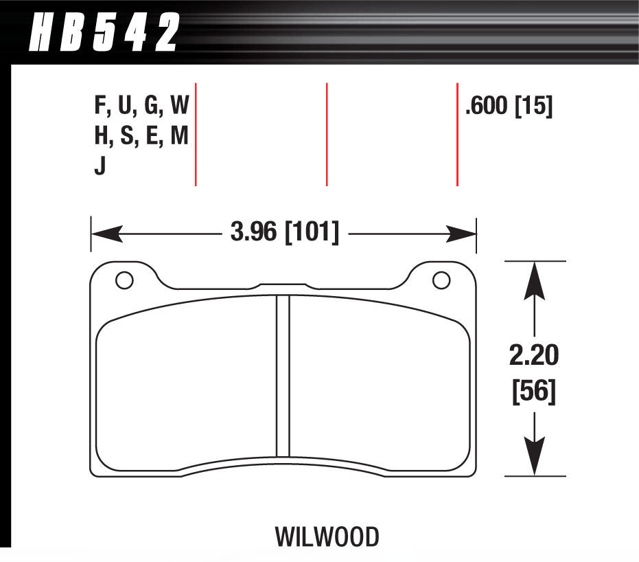 HAWK BRAKE Brake Pad Billet DynaPro Narrow DTC-30 HAWK BRAKE