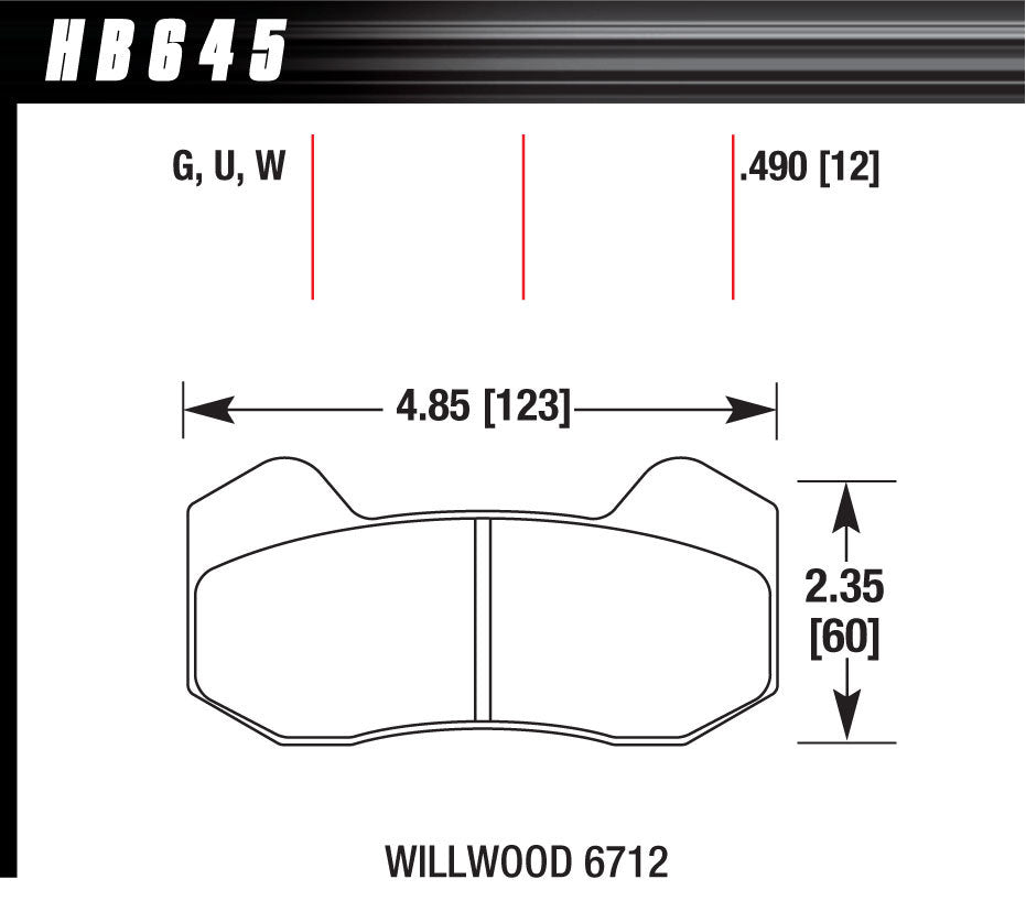 HAWK BRAKE BRAKE PAD DYNAPRO 6 FRONT AND REAR DTC-30 HAWK BRAKE