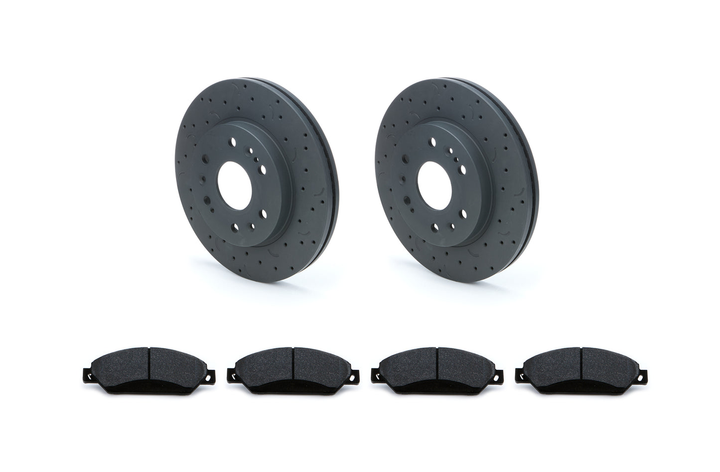 HAWK BRAKE Brake Rotor & Pad Kit Front GM HAWK BRAKE