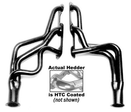 HEDMAN Pontiac V8 Headers - Coated HEDMAN