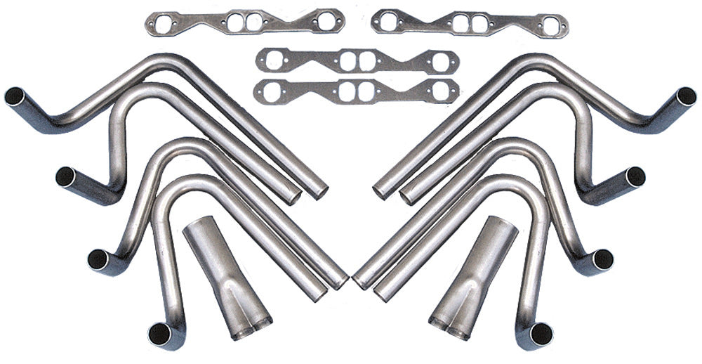 HEDMAN 2in. SBC Weld Up Kit- 3.5in. Weld On Collector HEDMAN