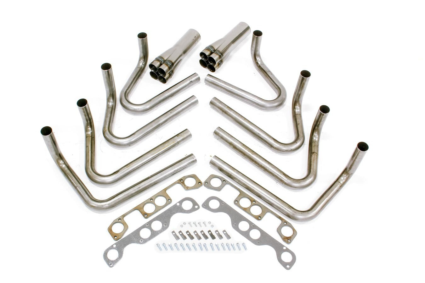 HEDMAN SBC Weld-Up Header Kit 2in Brodix Spread Port HEDMAN