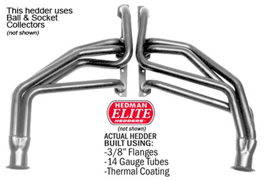 HEDMAN 67-87 SBC Truck Elite Headers HEDMAN