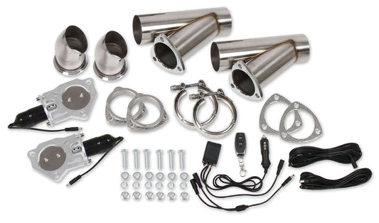 HOOKER Exhaust Electric Cut-Out Kit - Dual 2.5in HOOKER