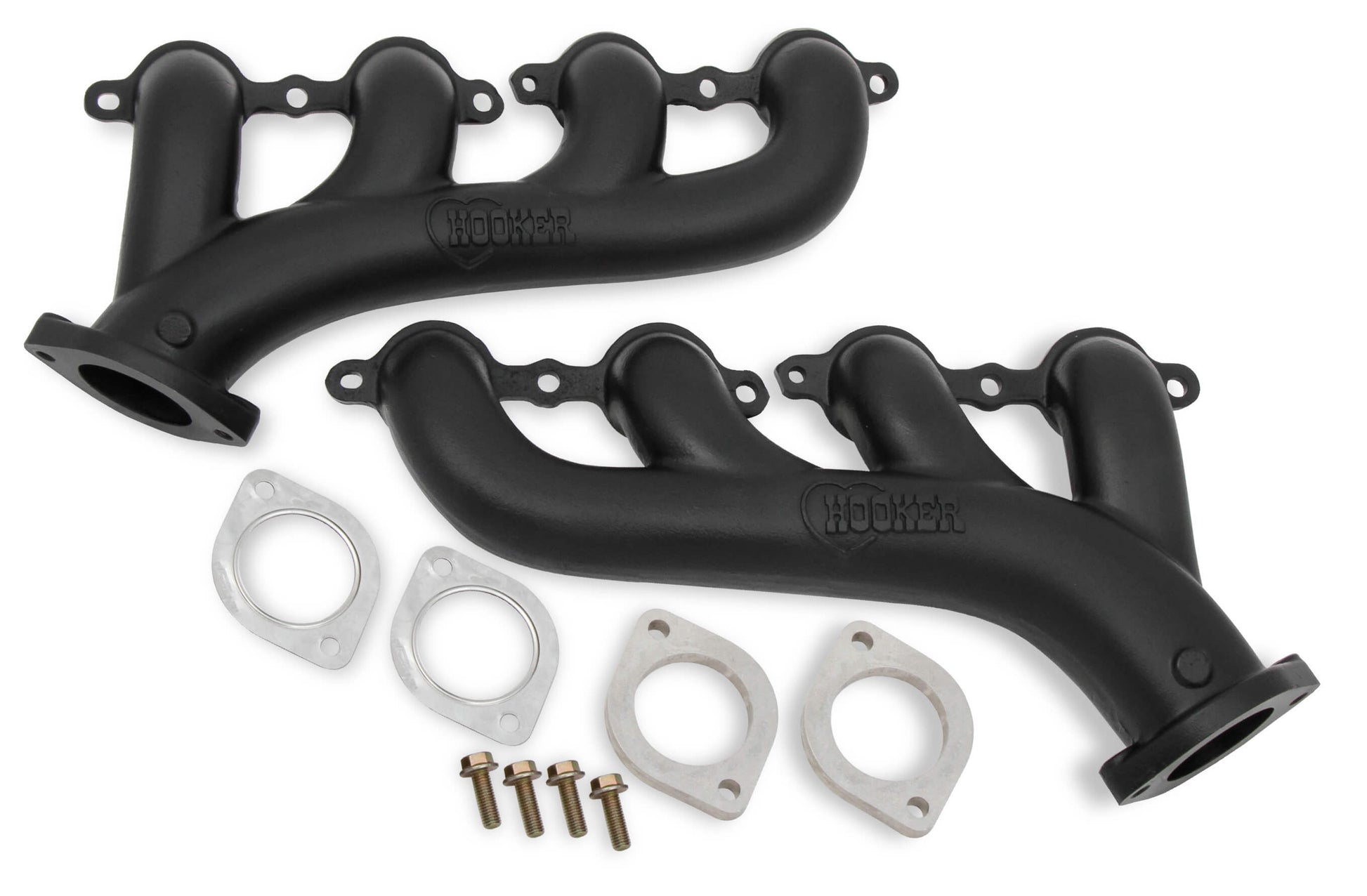 HOOKER GM LS Cast Iron Exhaust Manifolds w/2.5in Outlet HOOKER