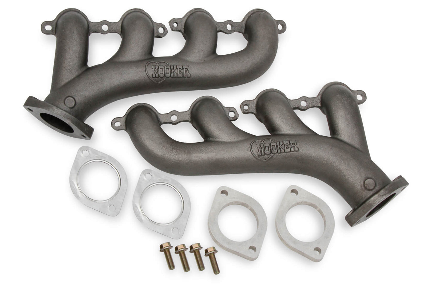 HOOKER Exhaust Manifold Set GM LS w/2.5in Outlet HOOKER