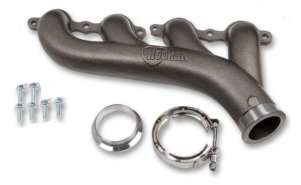 HOOKER Exhaust Manifold LH LS Turbo w/Clamp HOOKER