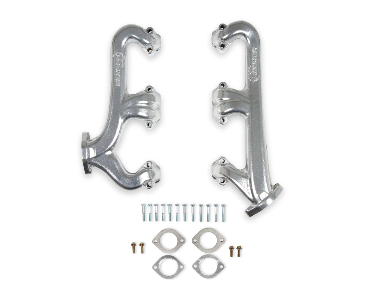 HOOKER Exhaust Manifold Set Cast Iron - SBC 2.5 Dia HOOKER