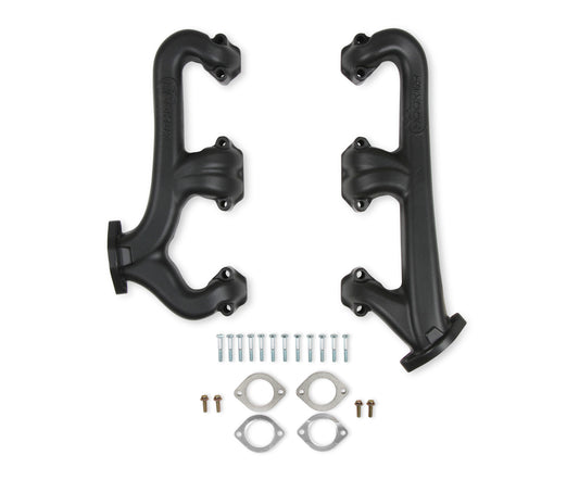 HOOKER Exhaust Manifold Set Cast Iron - SBC 2.5 Dia HOOKER