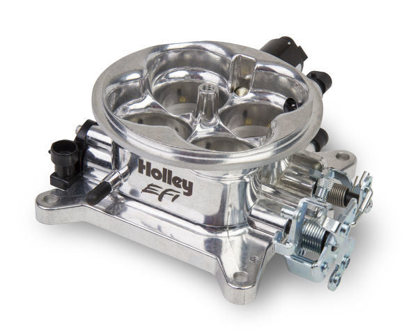 HOLLEY MPFI Throttle Body 1000 CFM Polished HOLLEY