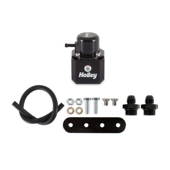 HOLLEY Fuel Pulse Damper Inline 6an ORB 40-100PSI HOLLEY