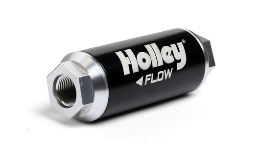 HOLLEY Billet 4500 Fuel Filter -12an 10-Micron 260GPH HOLLEY