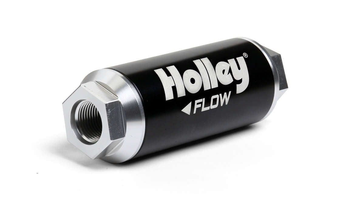 HOLLEY Billet 4500 Fuel Filter -12an 100-Micron 260GPH HOLLEY