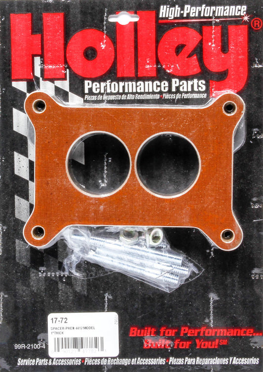 HOLLEY 1in Carburetor Spacer 2300 Flange HOLLEY