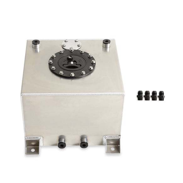 HOLLEY 5-Gal Alm Fuel Cell Flat Bottom HOLLEY