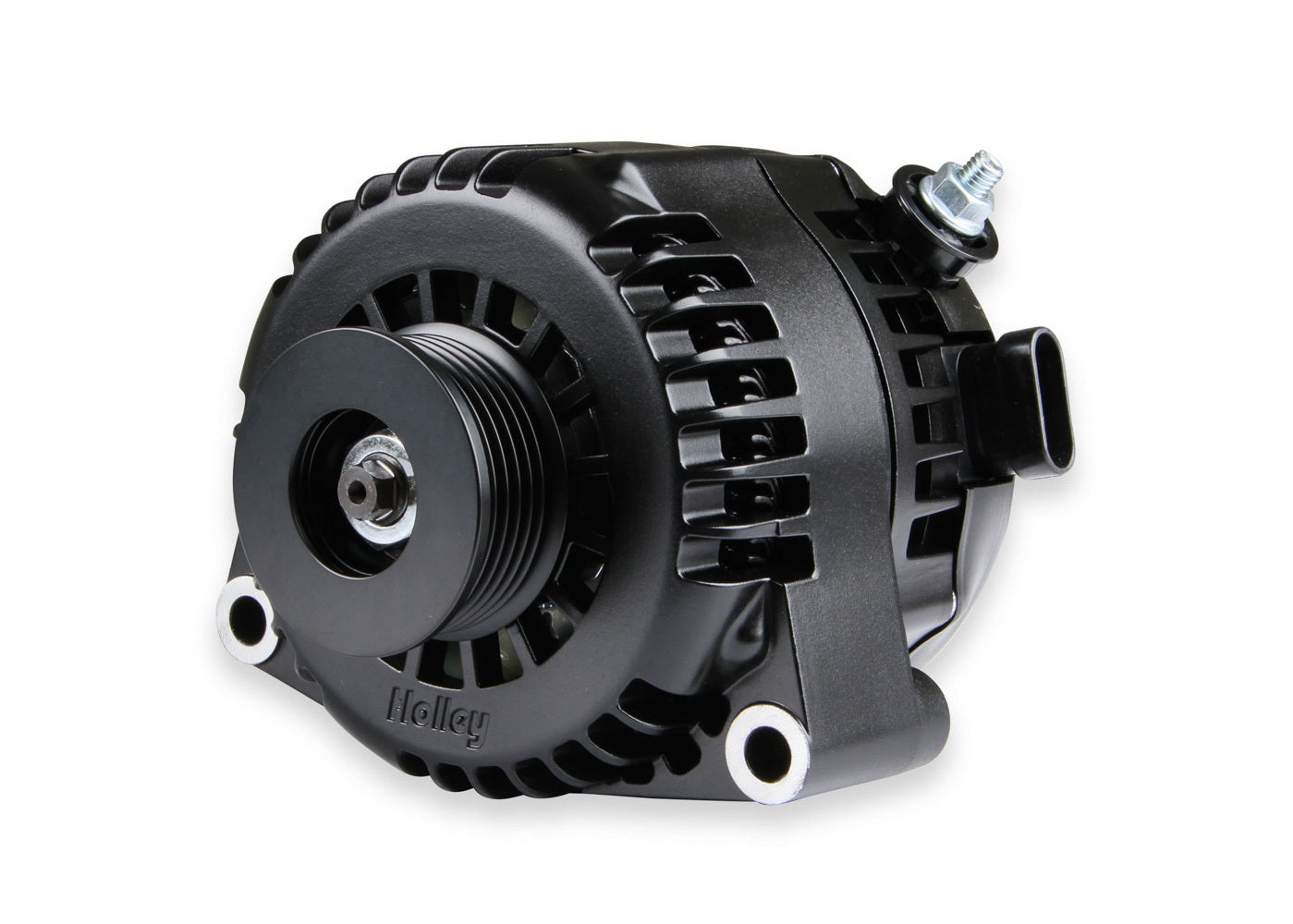 HOLLEY Alternator Serpentine GM 150amp  1-Wire Black HOLLEY