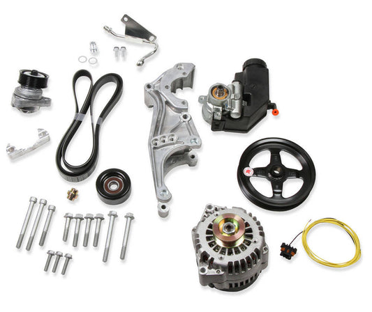 HOLLEY Low LS Drive System Kit LH w/Alt/PS wo/A/C HOLLEY