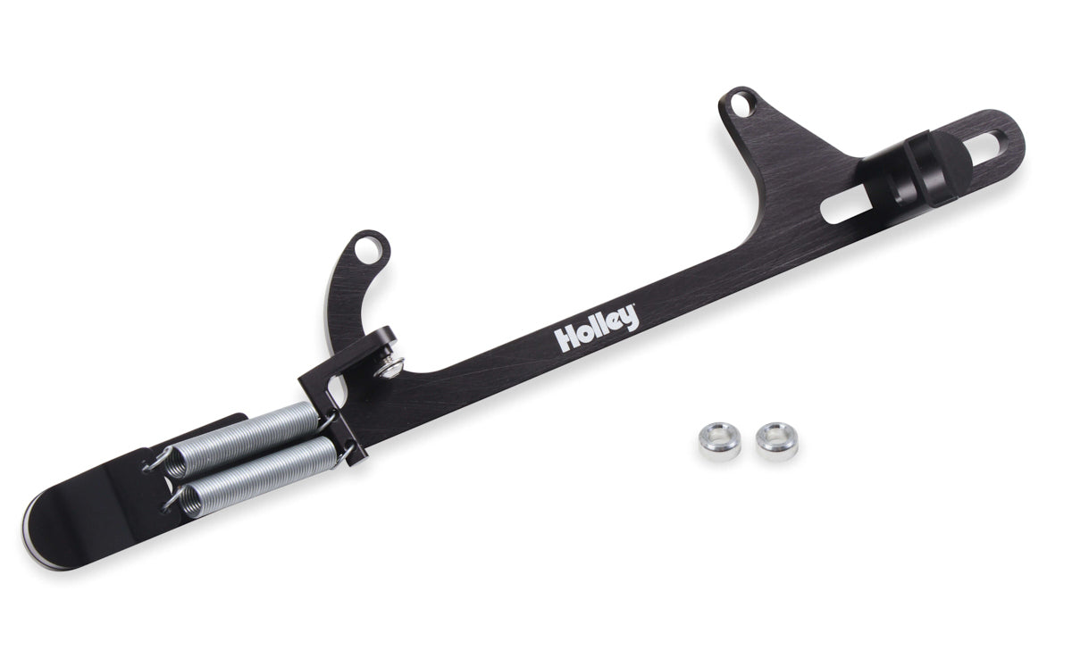 HOLLEY Billet Throttle Bracket Billet Aluminum Black HOLLEY