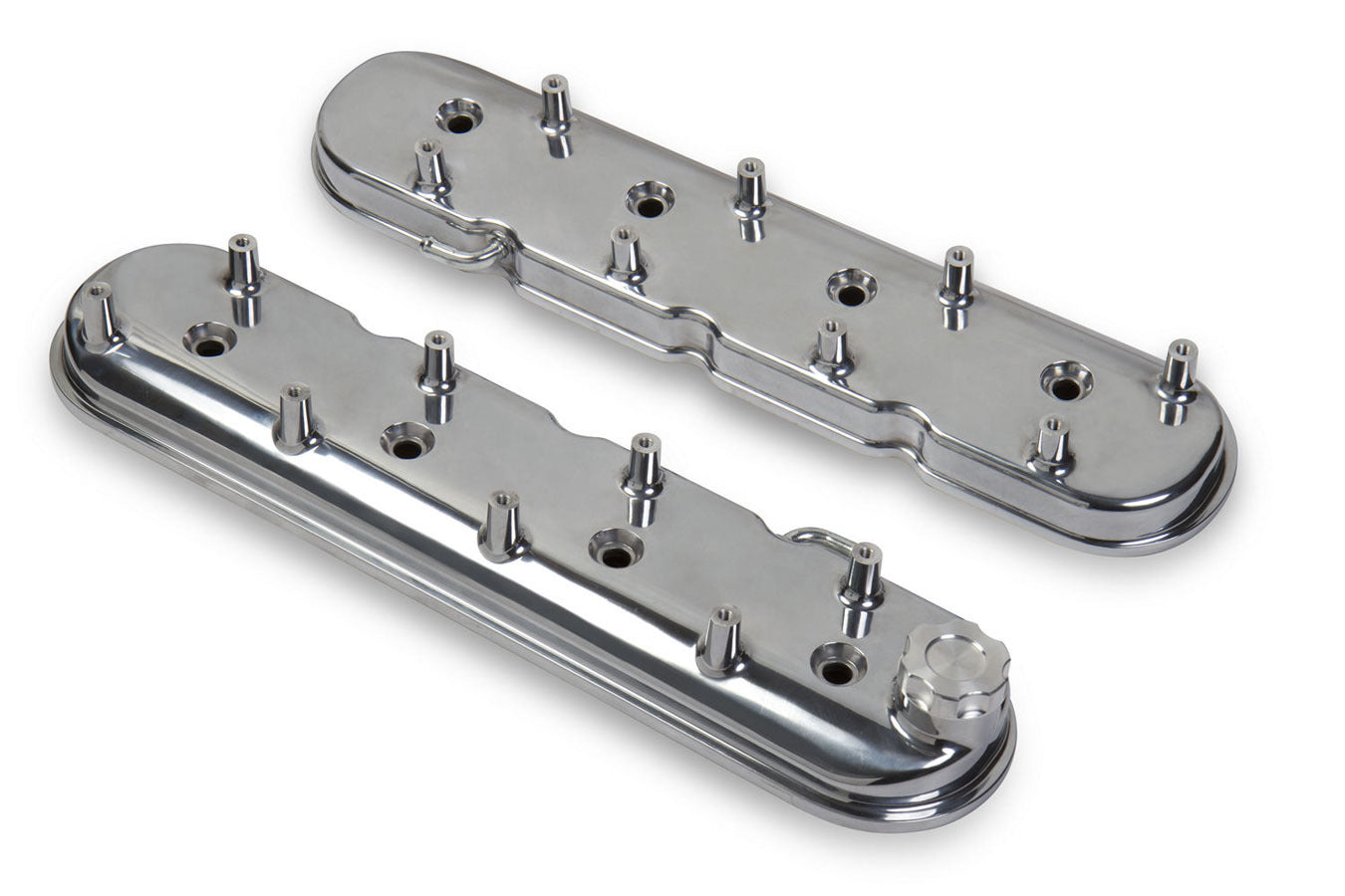 HOLLEY GM LS1 Valve Cover Set - Polished HOLLEY