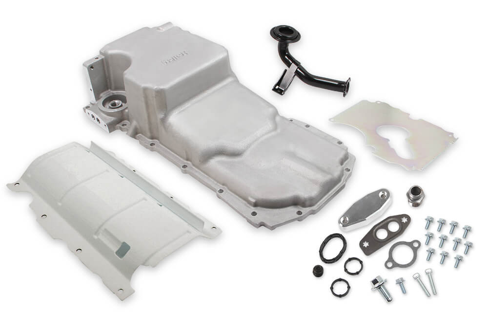 HOLLEY GM Gen V LT Oil Pan Swap Kit HOLLEY