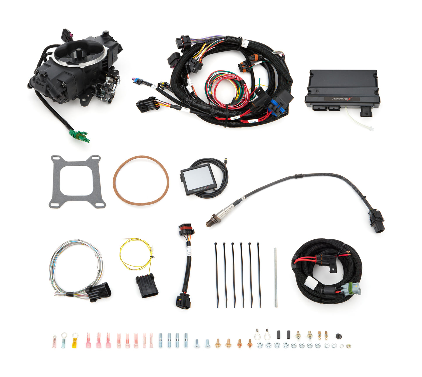 HOLLEY Terminator X Stealth EFI Kit 4150  Black HOLLEY