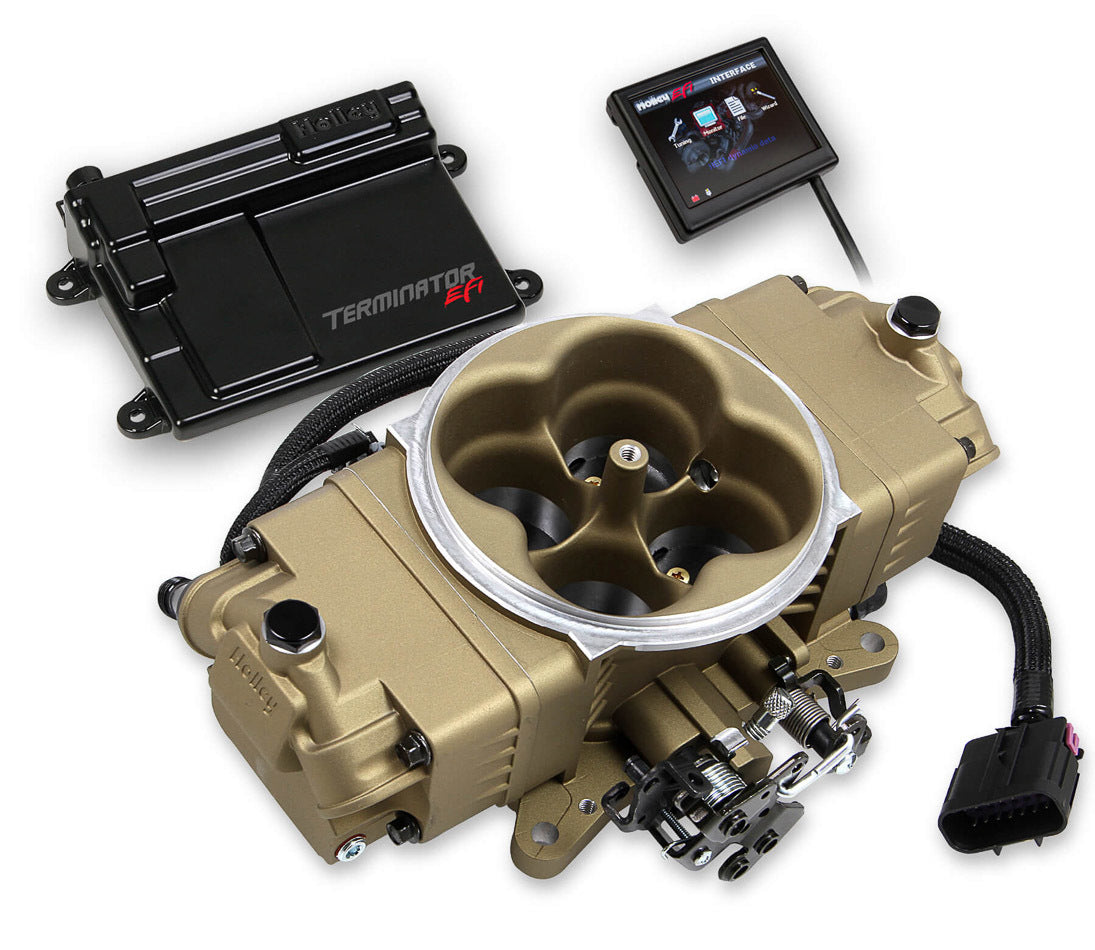 HOLLEY Terminator Stealth EFI Master Kit  Classic Gold HOLLEY