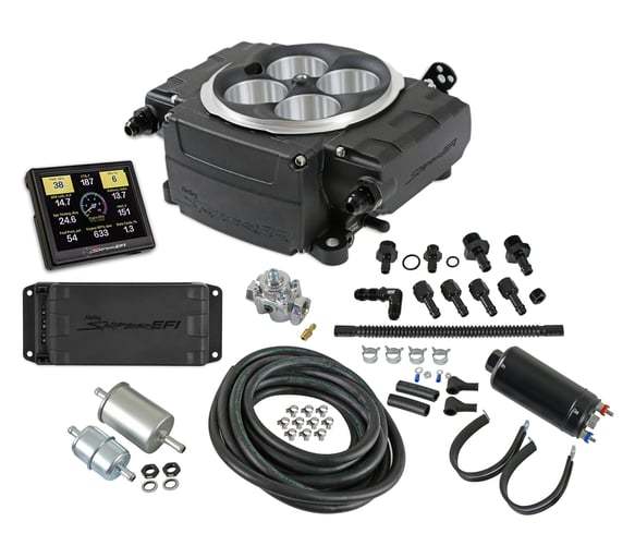 HOLLEY Sniper 2 EFI Master Kit Black w/PDM HOLLEY