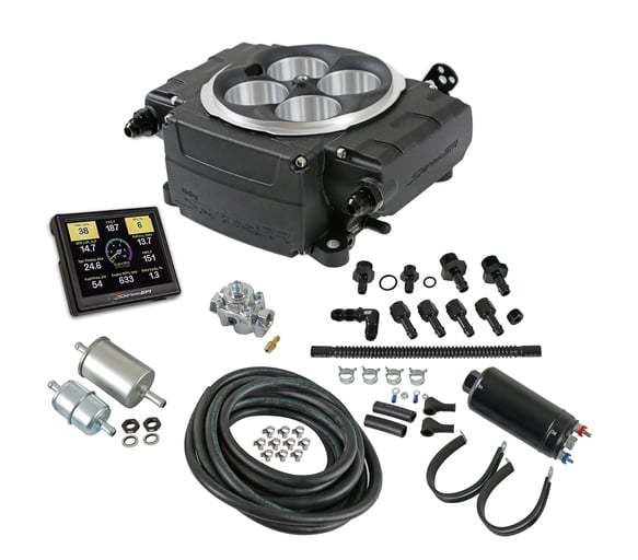 HOLLEY Sniper 2 EFI Master Kit Black wo/PDM HOLLEY