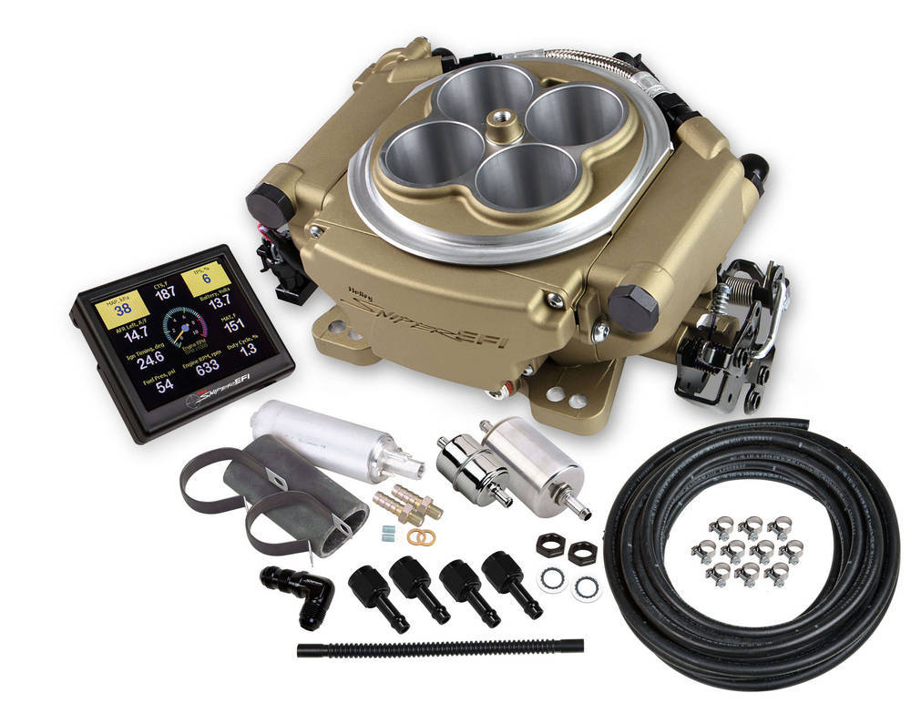 HOLLEY Sniper EFI Master Kit - Classic Finish HOLLEY