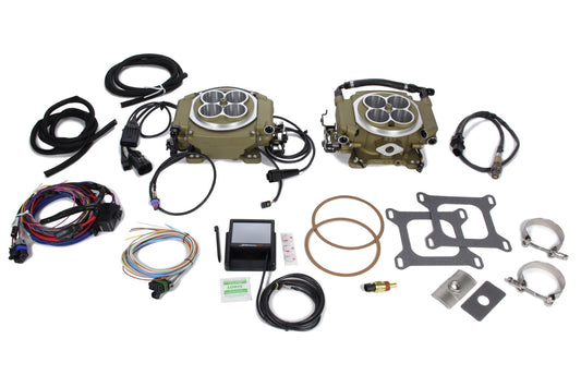 HOLLEY Sniper 4150 2x4 EFI Kit - Gold HOLLEY