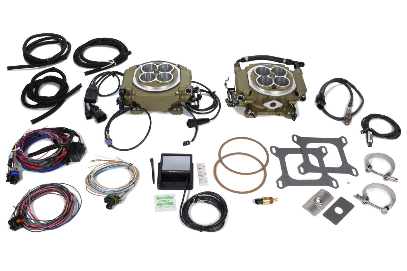 HOLLEY Super Sniper 4150 2x4 EFI Kit - Gold HOLLEY