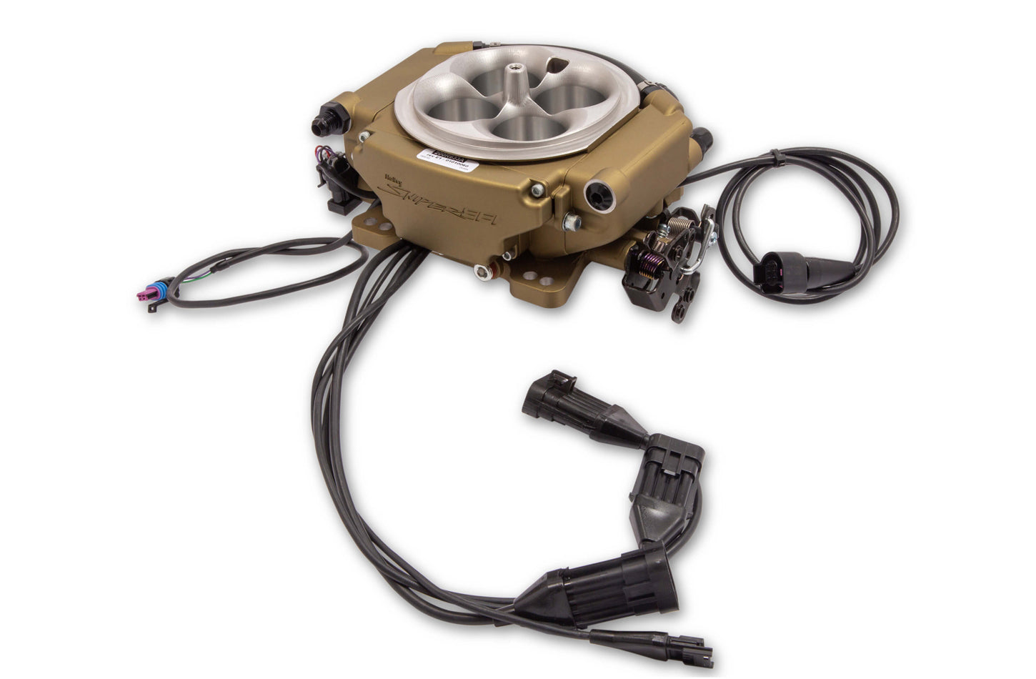 HOLLEY Sniper EFI Xflow System 900 CFM Gold Finish HOLLEY