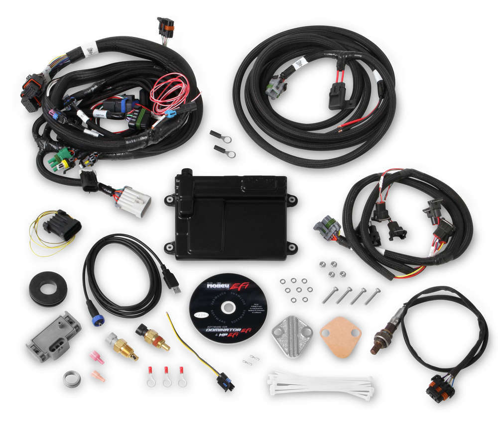 HOLLEY HP ECU & Harness - Ford MPFI  NTK HOLLEY