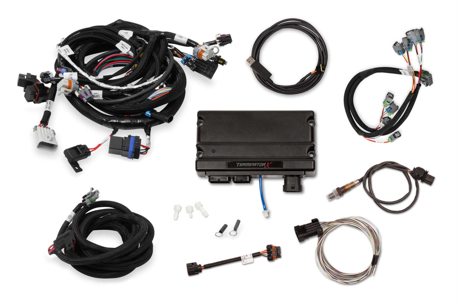 HOLLEY Terminator X MPFI Kit GM LS1 w/EV6 Inj Harness HOLLEY