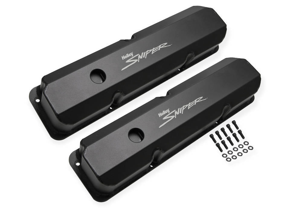 HOLLEY Sniper Fabricated Valve Covers  BBF FE Tall HOLLEY