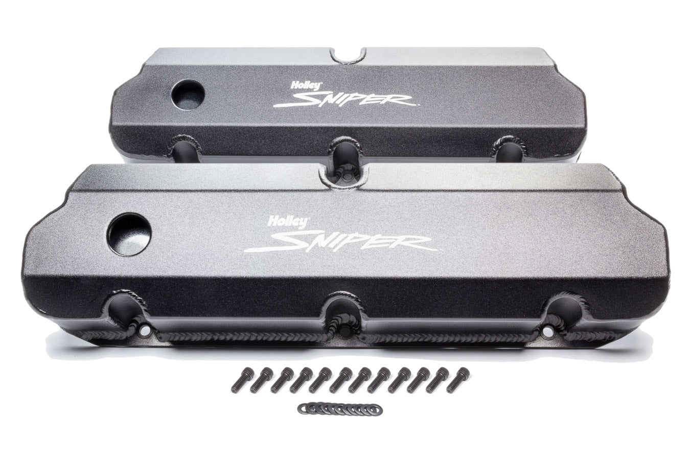 HOLLEY Sniper Fabricated Valve Covers  SBF Tall HOLLEY