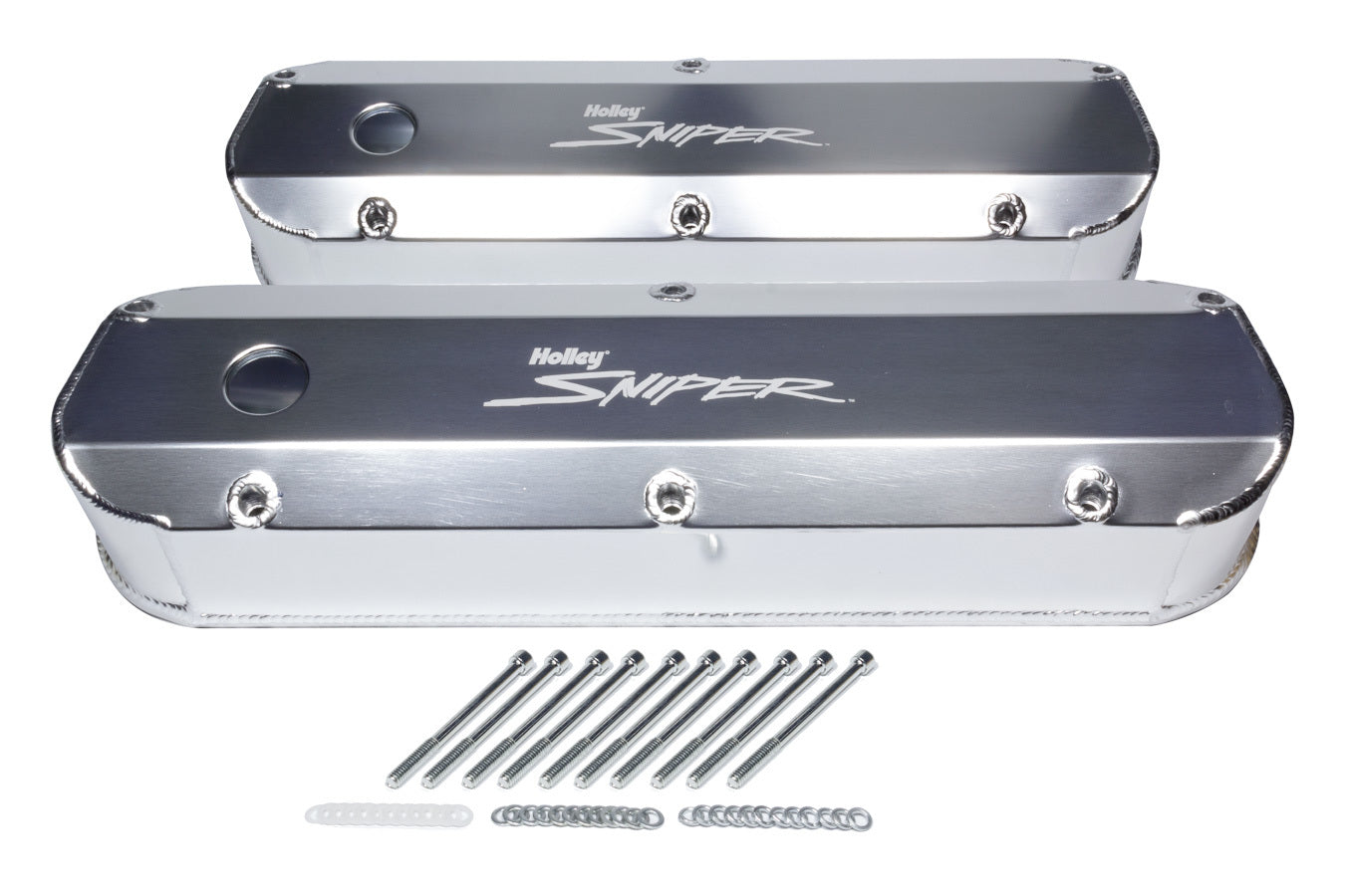 HOLLEY Sniper Fabricated Valve Covers  SBF Tall HOLLEY