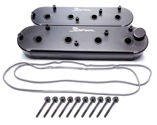 HOLLEY Sniper Fabricated Valve Covers  SGM LS Tall HOLLEY