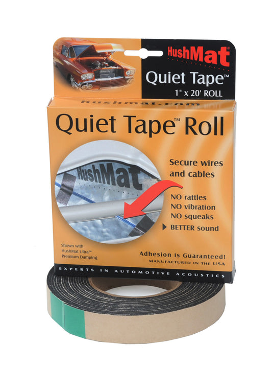 HUSHMAT Quiet Tape Shop Roll 1in x 20ft HUSHMAT