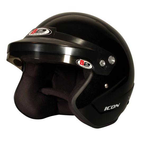 Helmet Icon Black 57-58 Small SA2020 B2 HELMETS - OLD