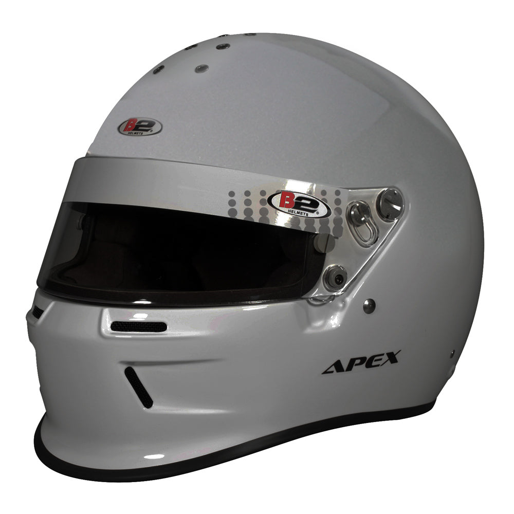 B2 HELMETS - OLD Helmet Apex Silver 60-61 Large SA20 B2 HELMETS - OLD