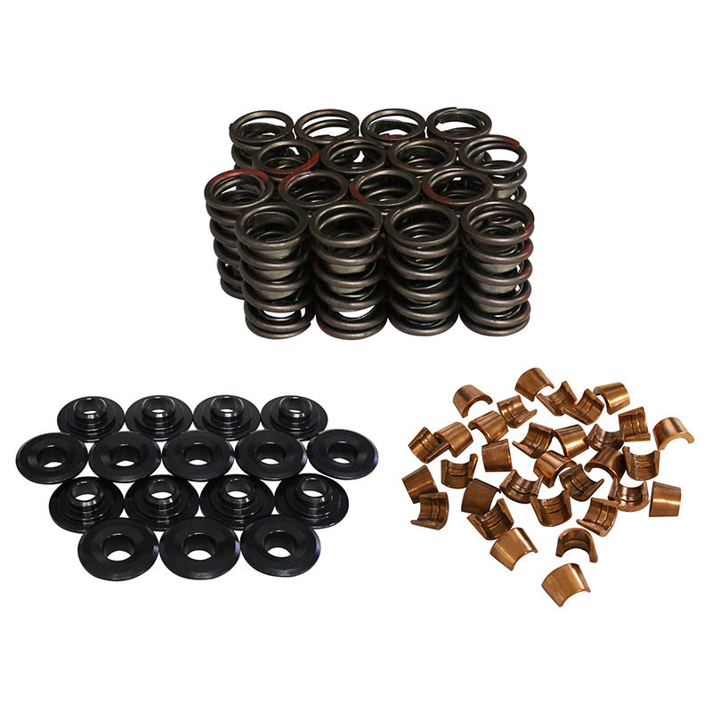 HOWARDS RACING COMPONENTS 1.514 Dual Valve Spring & Retainer Kit w/Damper HOWARDS RACING COMPONENTS