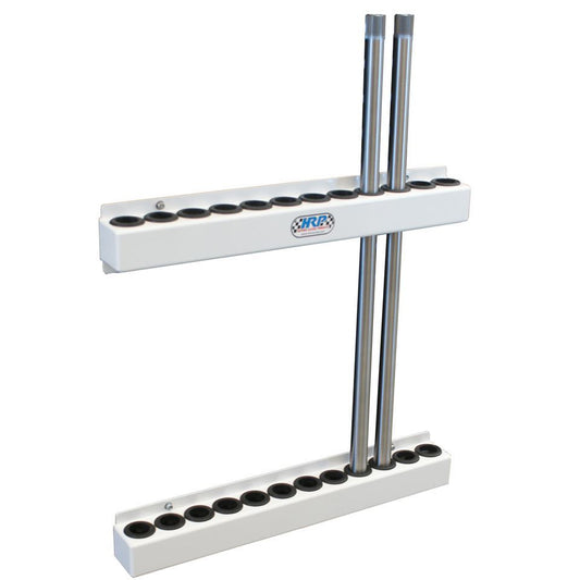 HEPFNER RACING PRODUCTS Torsion Bar Rack for Midget Bars White HEPFNER RACING PRODUCTS