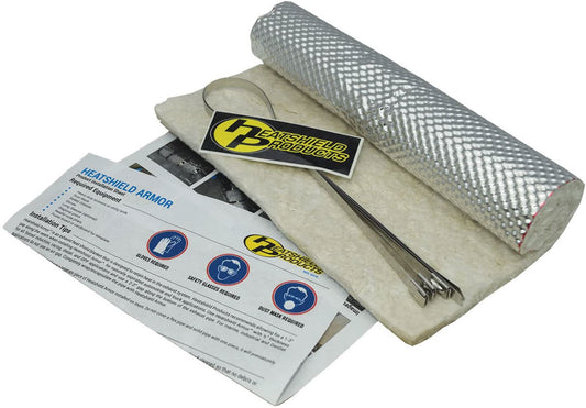 HEATSHIELD PRODUCTS Heatshield Armor Kit w/ ties 12 in x 10 in HEATSHIELD PRODUCTS