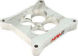 HIGH VELOCITY HEADS 1in Street Sweep Carb. Spacer - Alum - 4150 HIGH VELOCITY HEADS