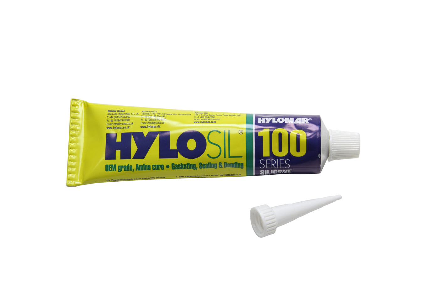 HYLOMAR LLC Hylosil Black Silicone RTV Sealant 3.0oz Tube HYLOMAR LLC