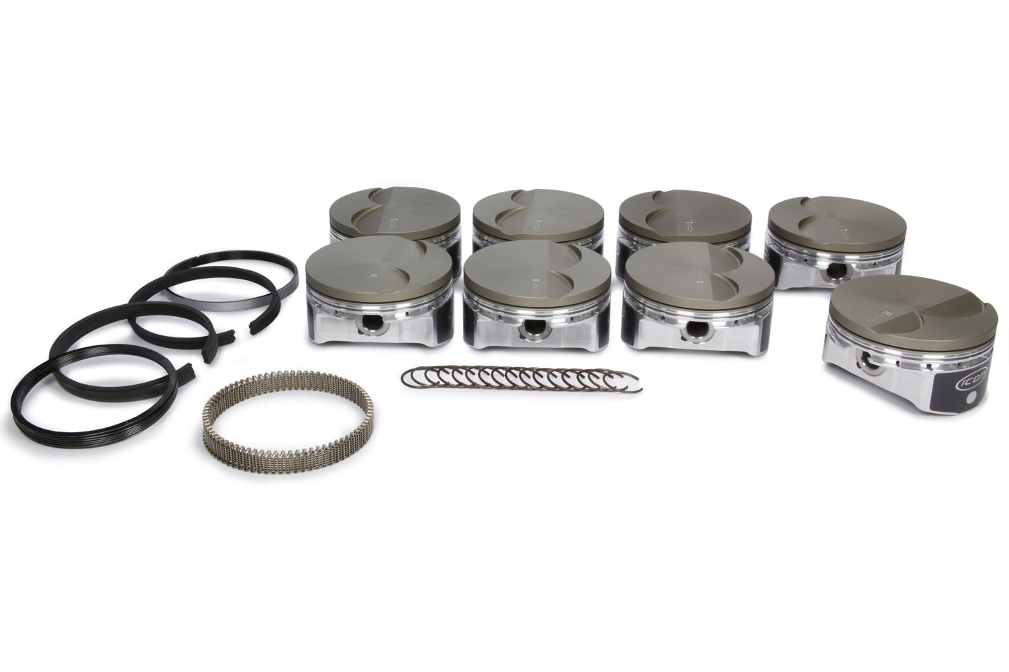 ICON PISTONS LS 6.0L/6.2L FT Forged Piston/Ring Set 4.005 ICON PISTONS