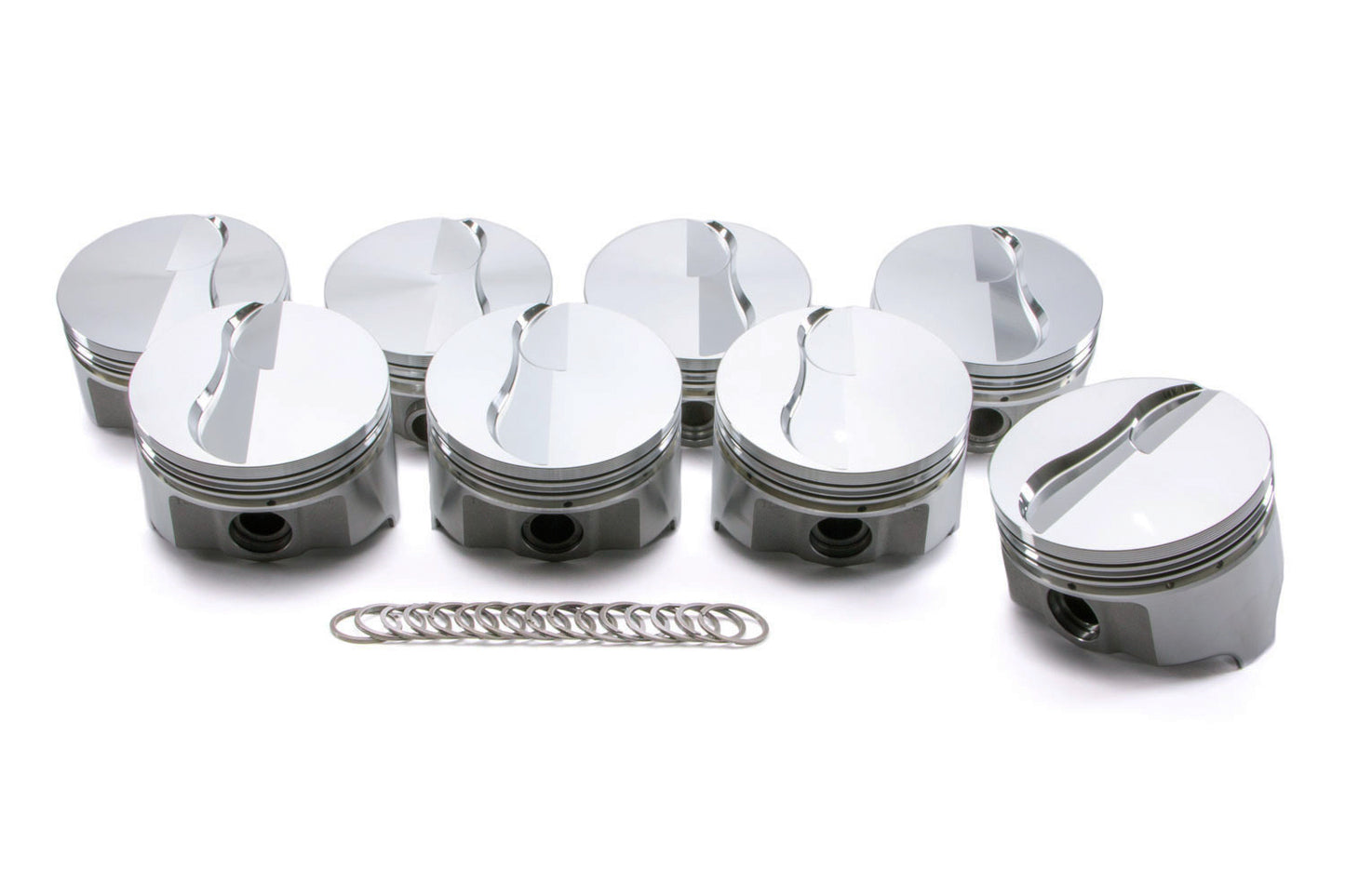 ICON PISTONS Ford 390 FE Forged F/T Piston Set 4.080 -5cc ICON PISTONS