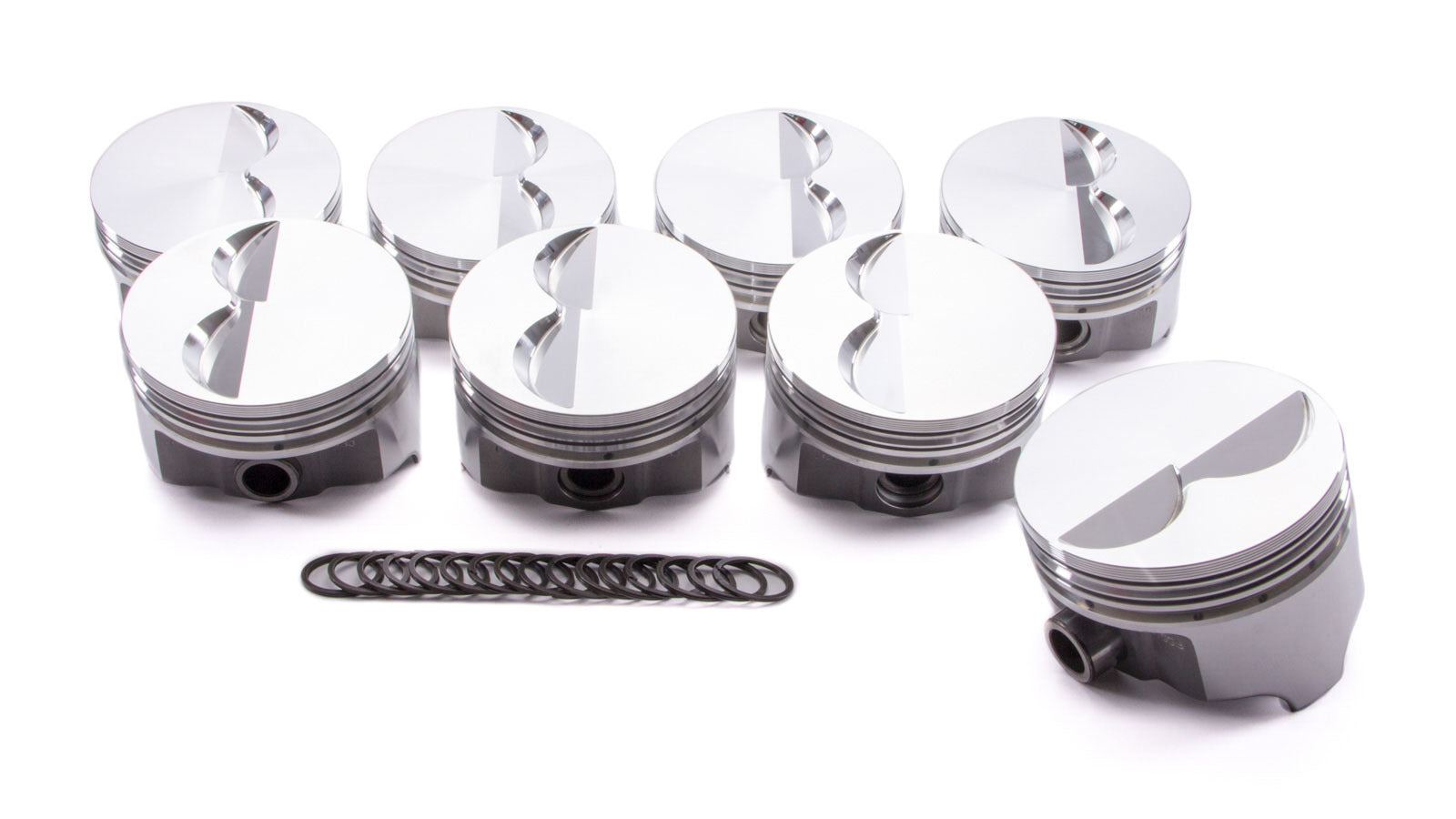 ICON PISTONS SBC Forged F/T Piston Set 4.030 Bore -4.90cc ICON PISTONS