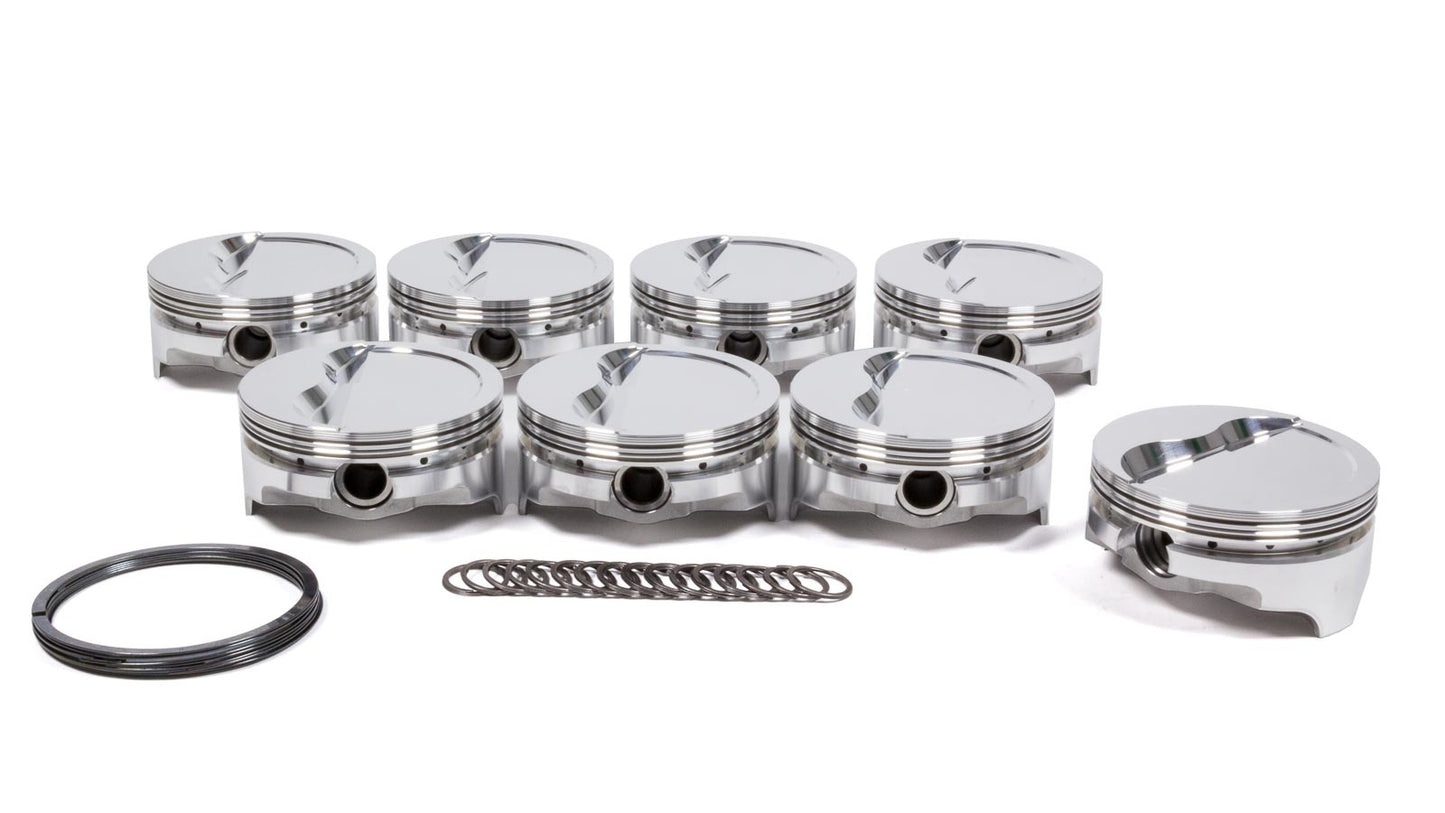 ICON PISTONS SBC Forged Dished Piston Set 4.125 Bore -15.2cc ICON PISTONS